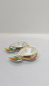 Pure Silver Gold Kalasham Fancy Diya Pair 26g